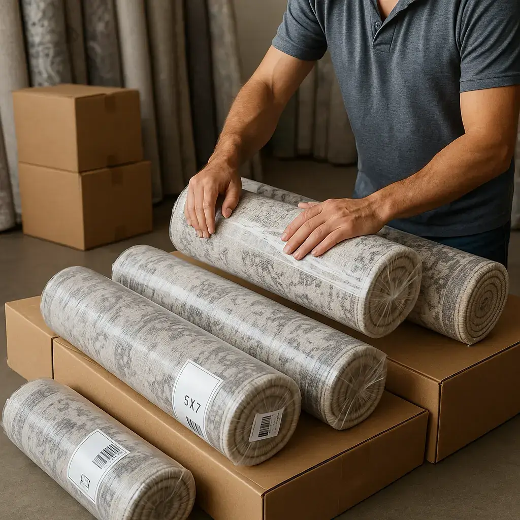 Katlanabilir Halı Ambalajı