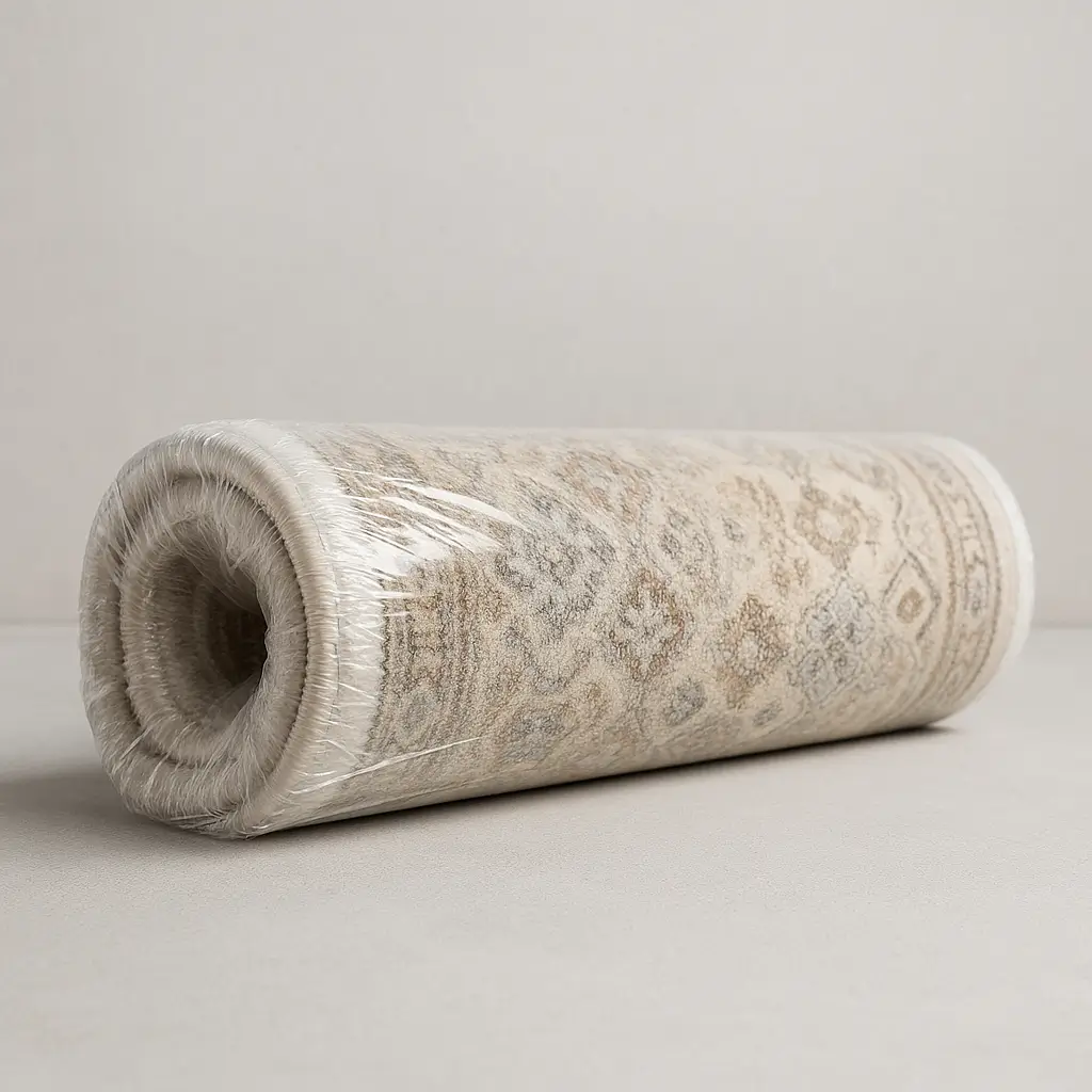 Katlanabilir halı ambalajı